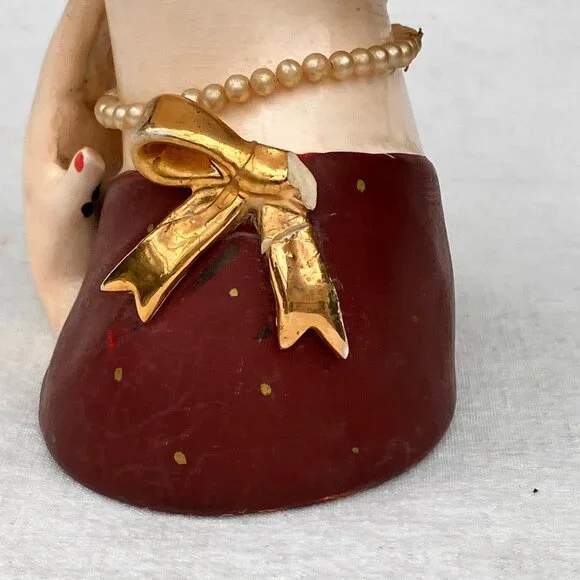 1956 Napco Lady in Pearls Head Vase C2637A - Picture 15 of 15